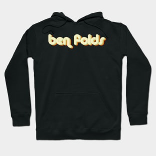 vintage color ben folds Hoodie